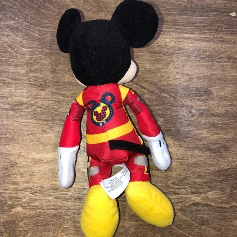 Disney Mickey Mouse nascar plush  NASCAR 28, 33